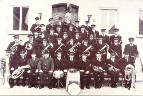 Der Musikverein im Jahre 1971